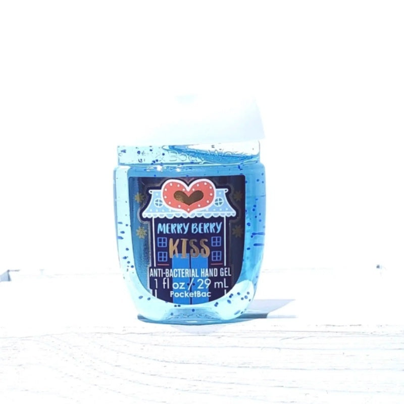 Arctic Berry Hand Soap and Soft Blue Case Holder