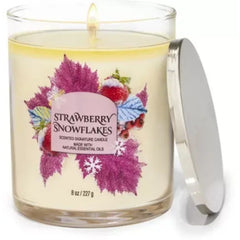 Strawberry Snowflakes