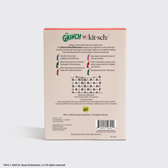 The Grinch x Kitsch Satin Pillowcase in Cindy Lou Who
