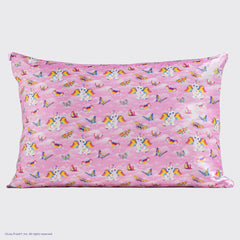 Lisa Frank x Kitsch Satin Pillowcase in Angel Kitty™