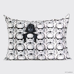Star Wars™ & Kitsch Satin Pillowcase in Darth Vader & Stormtroopers