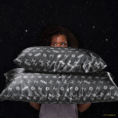Star Wars™ & Kitsch Satin Pillowcase in Galactic Empire