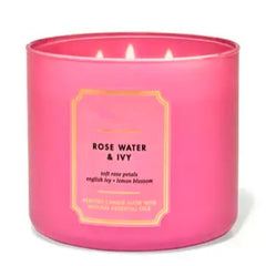Rose Water & Ivy 3-Wick Candle