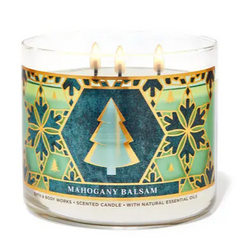 MAHOGANY BALSAM3-Wick Candle