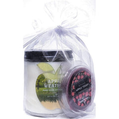 Apple Weather Single Wick Candle, Spiced Apple Toddy Wax Melt