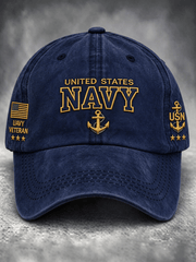Unisex U.S. Veterans Day Print Hat