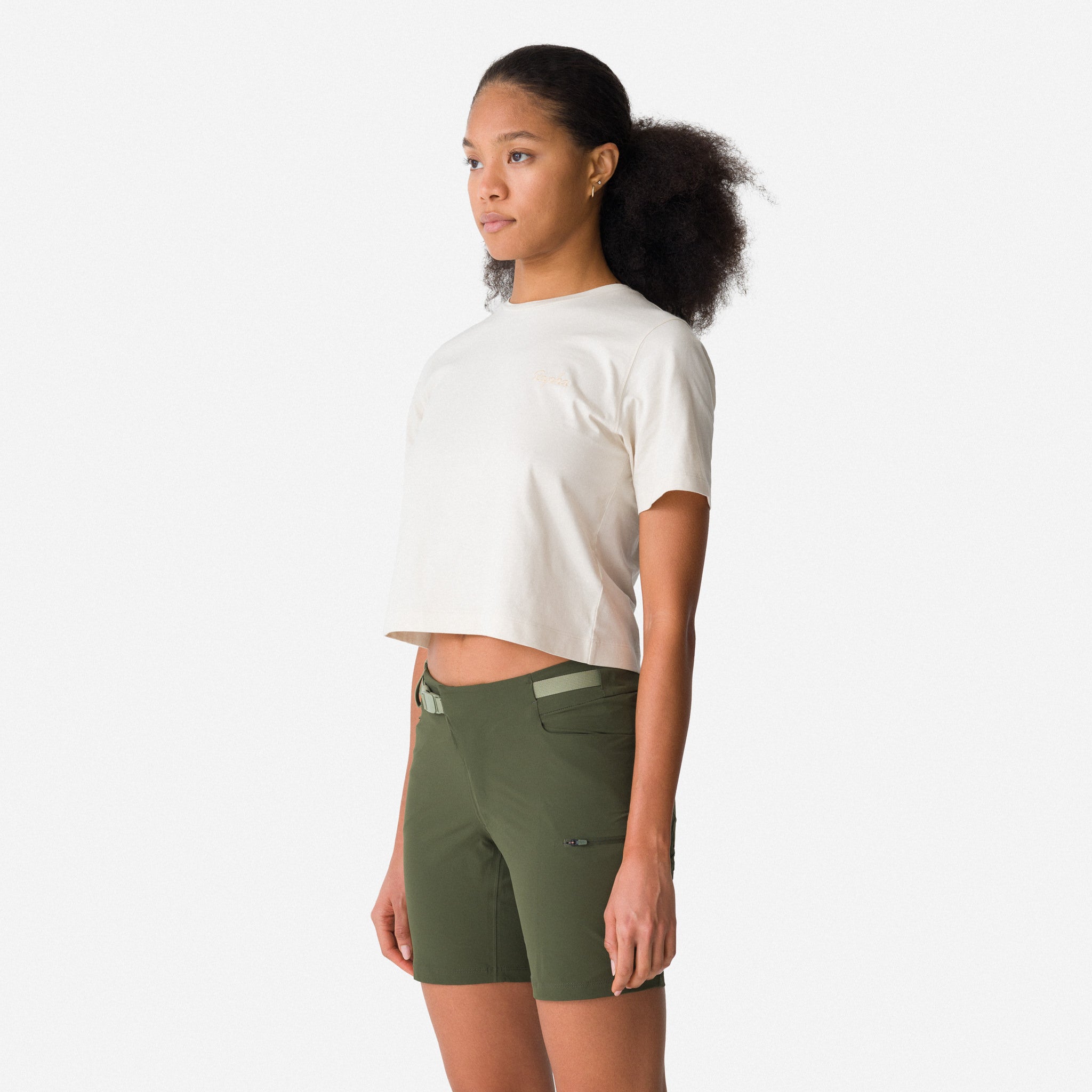 Women's Cropped Cotton T-Shirt