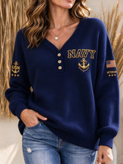 Women's American Veterans Print Hoodie