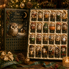 ✨24-Day Christmas Countdown Advent Calendar –owl Ornament