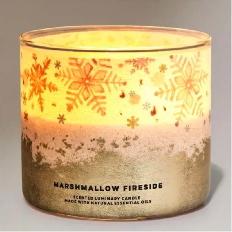 Marshmallow Fireside 3-Wick Candle