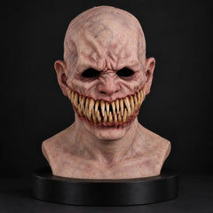 Fanged Monster Creature Silicone Mask with Sharp Teeth