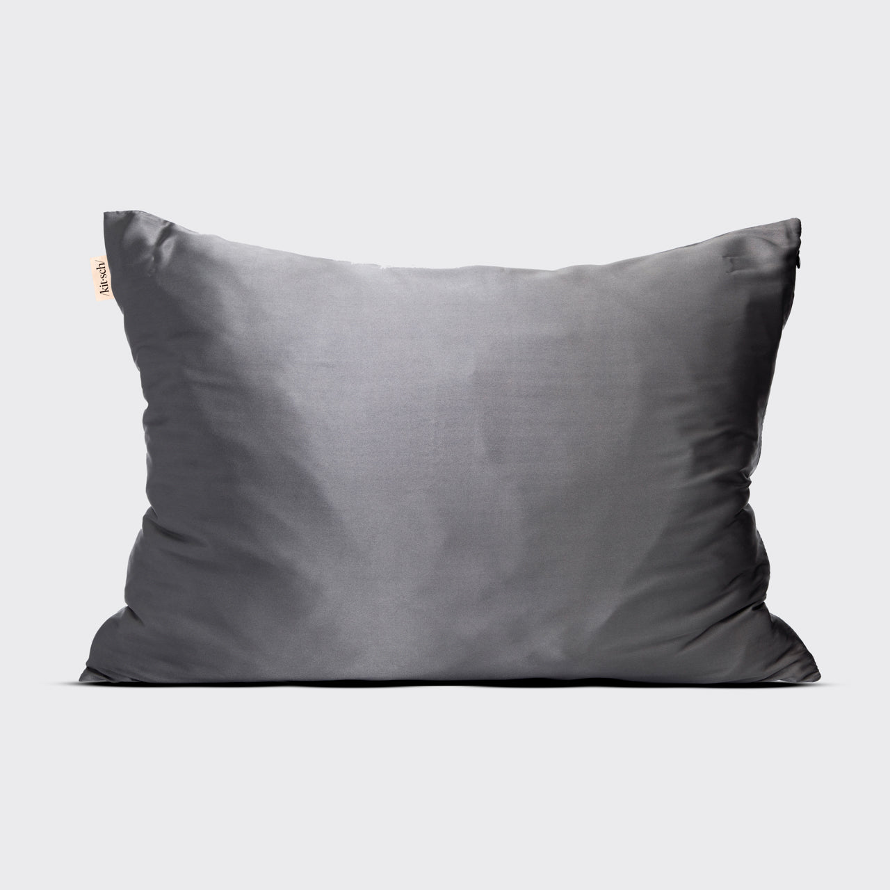 Satin Pillowcase in Charcoal