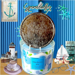 Blueberry pie 3 Wick Candle