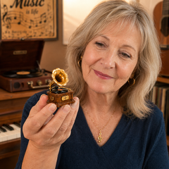Gramophone Collection Advent Calendar 2026 – 24 Vintage Record Player & Music Miniatures, Retro Collectible Gift for Music Lovers
