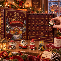 24 Days of Courage & Cuddles — Ragdoll Fire Rescue Advent Calendar 2026