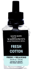 Fresh Cotton Wallflower Plug & Bulb Set of 3