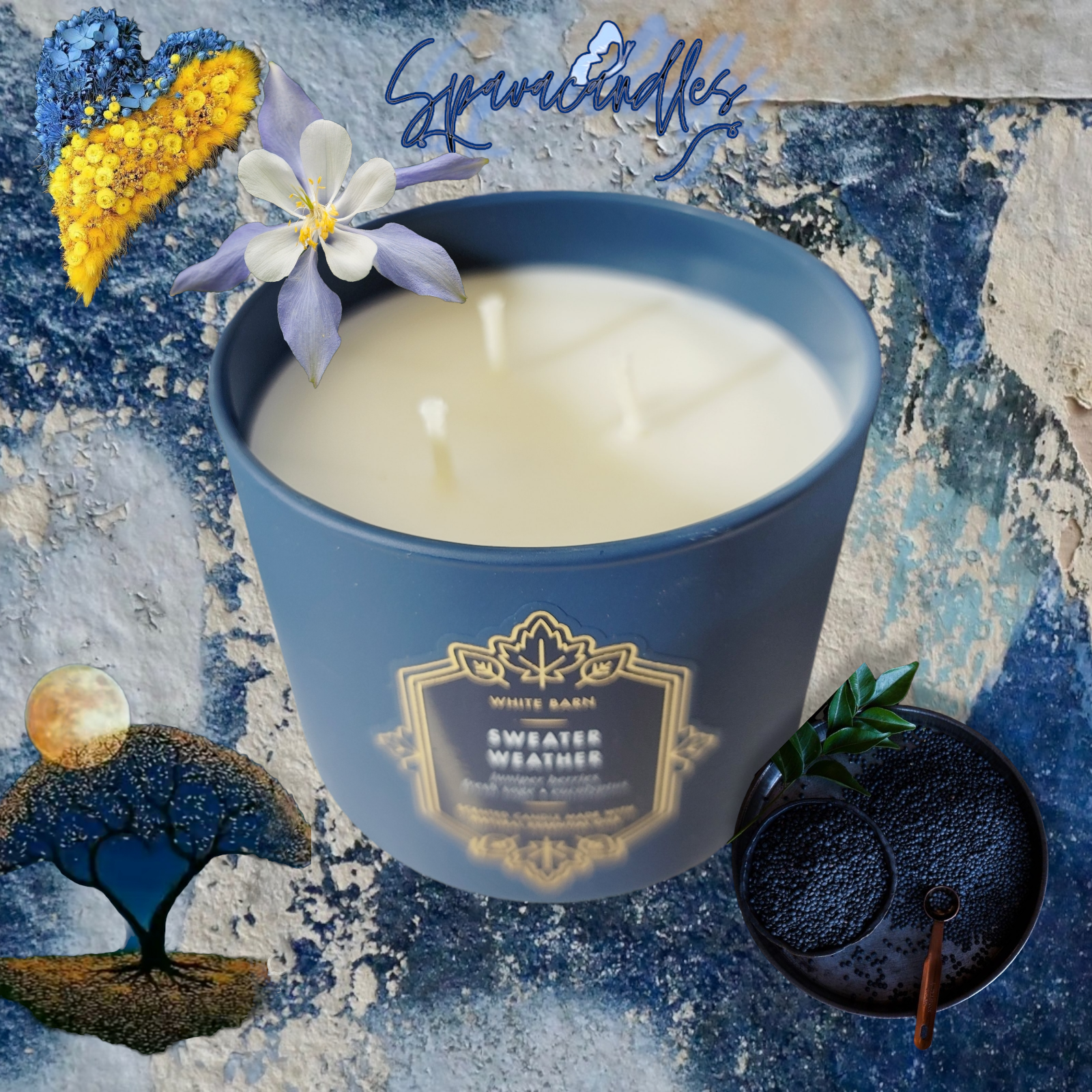 Sweater Weather 3 Wick Candle 14.5 oz.