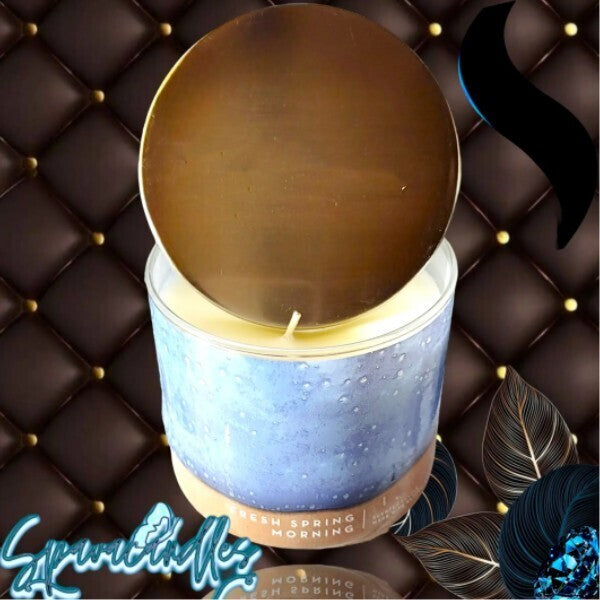 fresh spring morning 3 Wick Candle White Barn