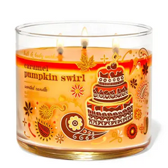 CARAMEL PUMPKIN SWIRL 3-Wick Candle