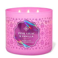 Pink Lilac and Vanilla - candle  CLOUD