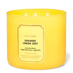 Sugared Lemon Zest 3-Wick Candle