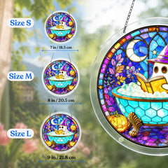 🧘Relaxing & Beginner-☀Acrylic Jigsaw Puzzle Suncatcher(✨Relaxing DIY Craft to Create Stunning Christmas Artwork)