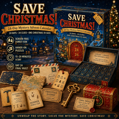 24-Day Mystery Advent Calendar – 6 Story Adventures for Families & Adults