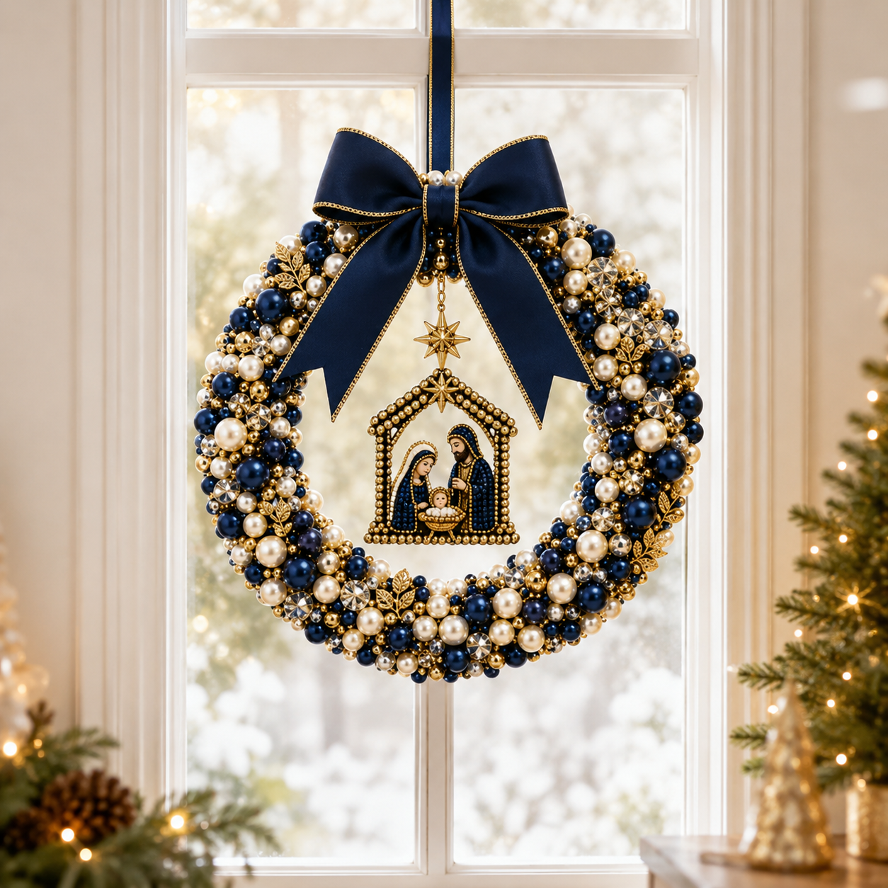 🎄Christmas Wreath Craft Kit – Make a Holiday Keepsake