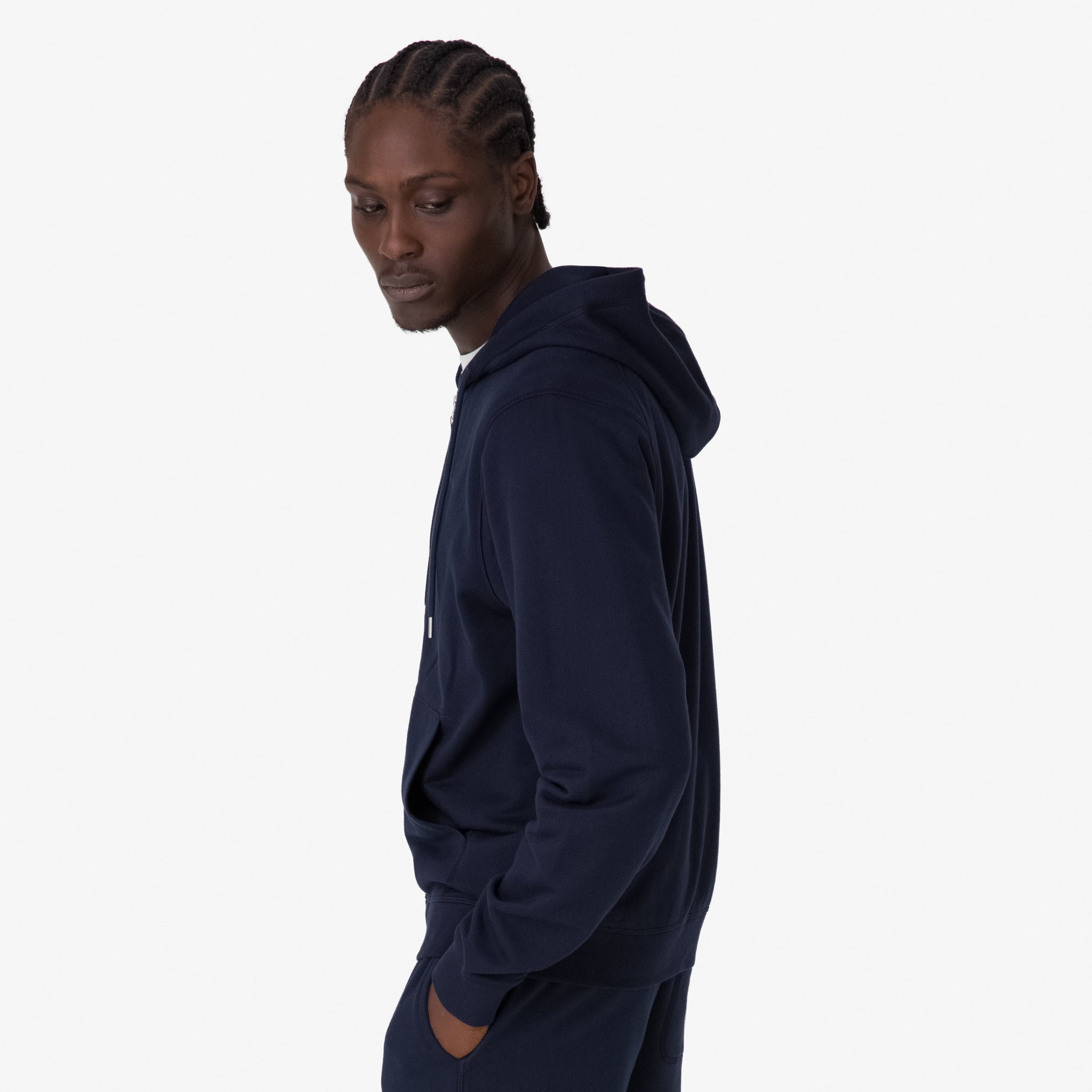 Men's Cotton Zip Hoodie