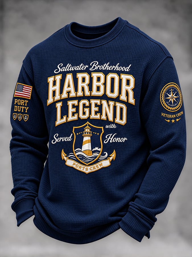 Men'S Veteran Graphic Casual Top