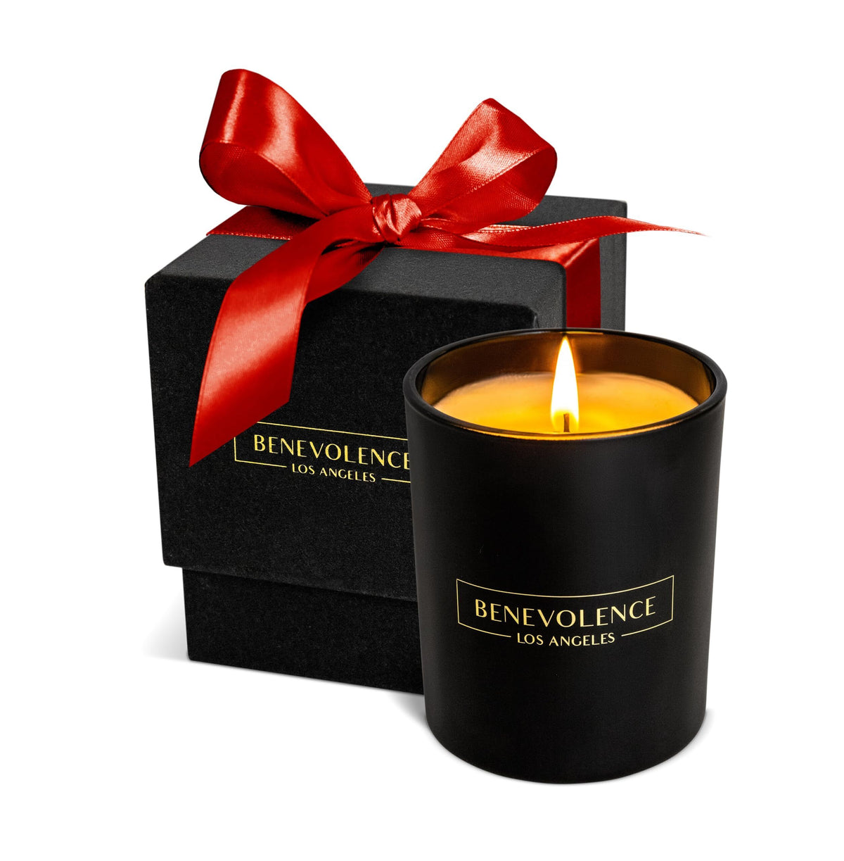 ?Benevolence LA 3 Wick Candle | Rose & Sandalwood Large Candle | 14.5 oz Scented Candles for Home Scented | Natural Soy Candles Gifts for Women | 45 Hour Burn Aromatherapy Candle