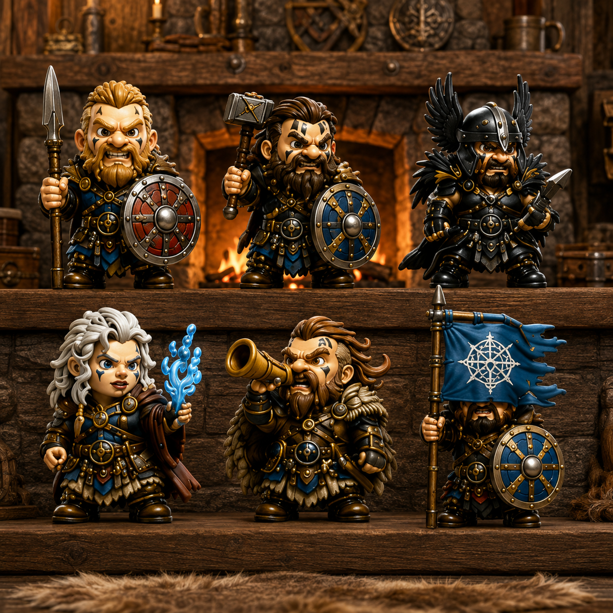 24 Days of Northern Legends – Warriors of the North Advent Calendar 2026 | 24 Collectible Viking Warrior Miniatures