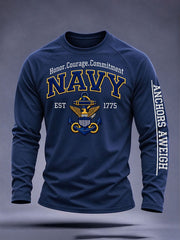 Men's U.S. Veterans Day Print Raglan T-Shirt