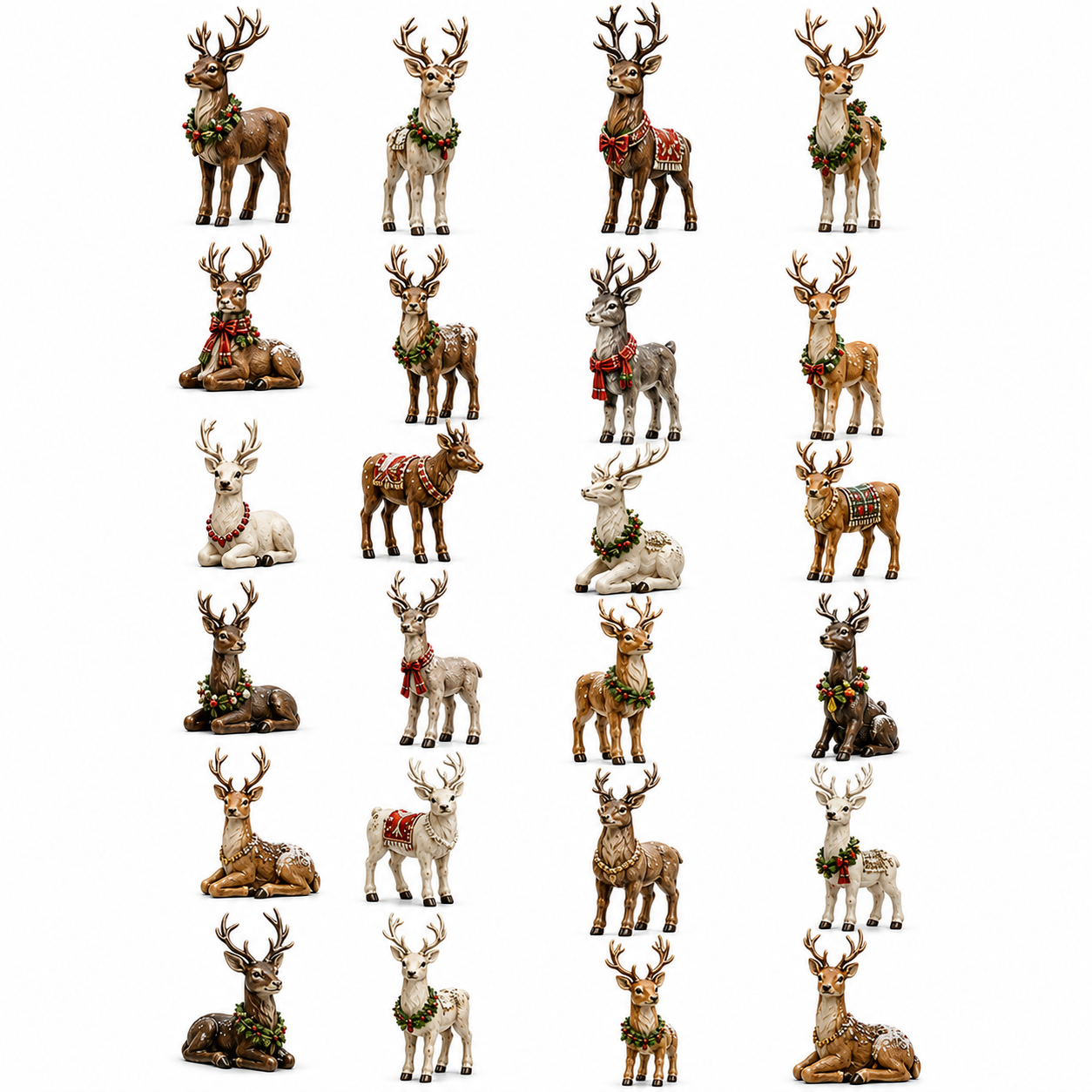 ✨24-Day Christmas Countdown Advent Calendar –Reindeer Magic  Ornament