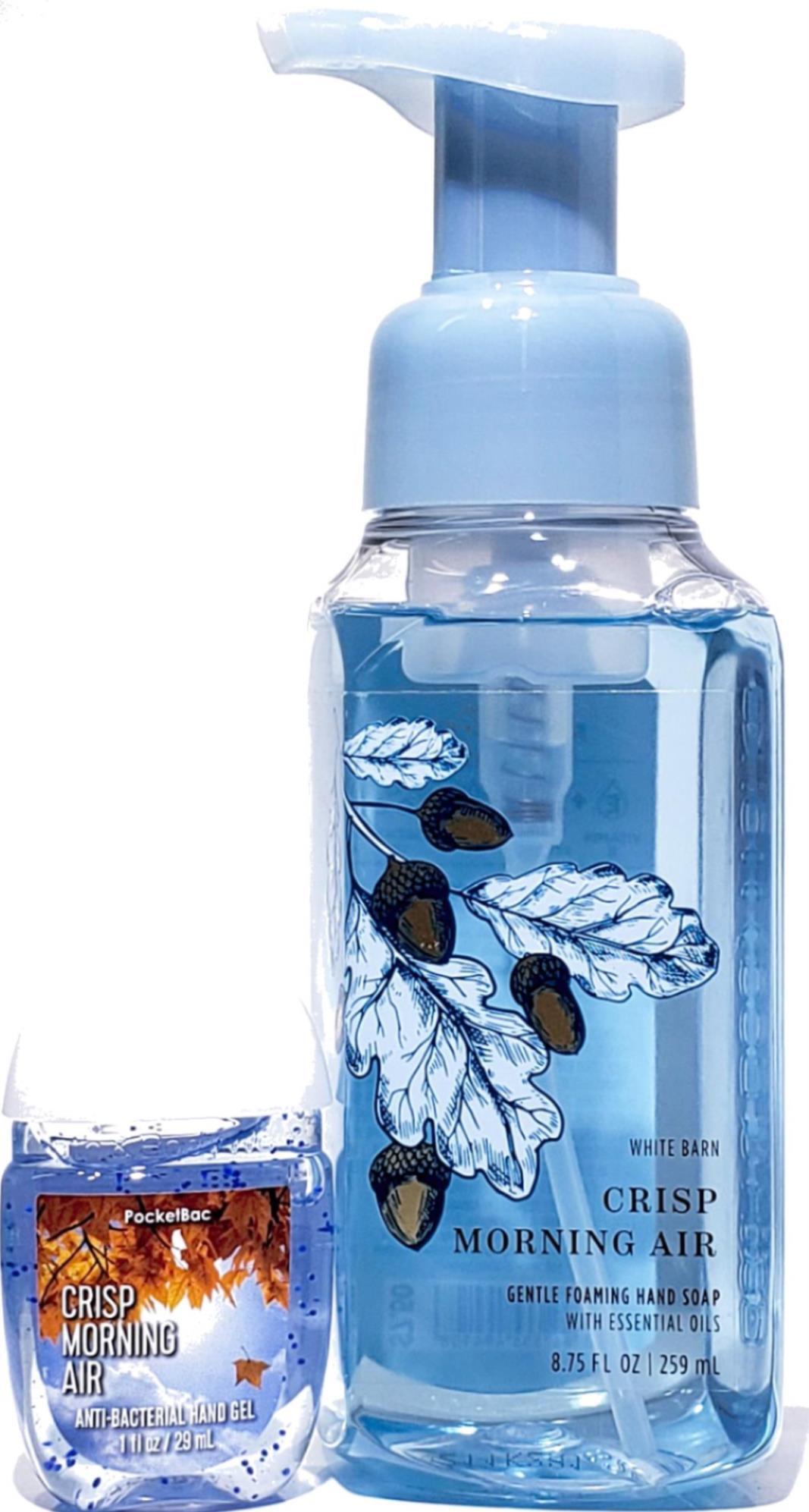 Crisp Morning Air Foaming Hand Soap & PocketBac Gift Set of 2
