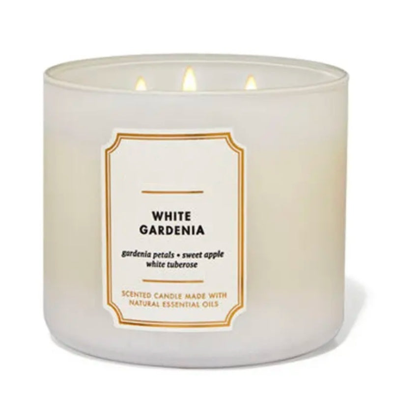 Rainforest Gardenia 3 Wick Candle