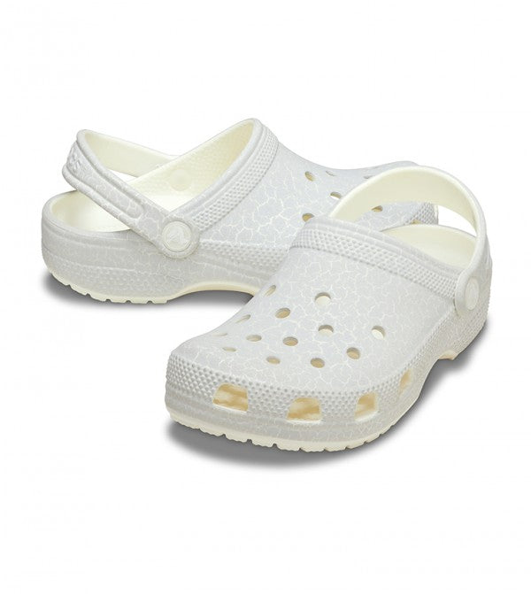 CROCS Classic Glow Crackle Clog Toddlers Sandals