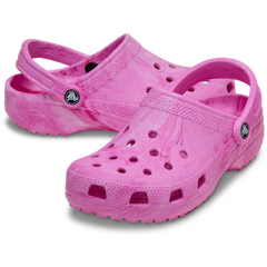 CROCS Classic Watercolor Marbled Clog Unisex Sandals