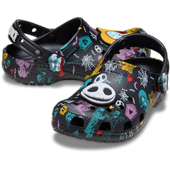 CROCS Disney The Nightmare Before Christmas Jack and Sally Classic Clog Kids Sandals