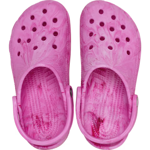 CROCS Classic Watercolor Marbled Clog Unisex Sandals