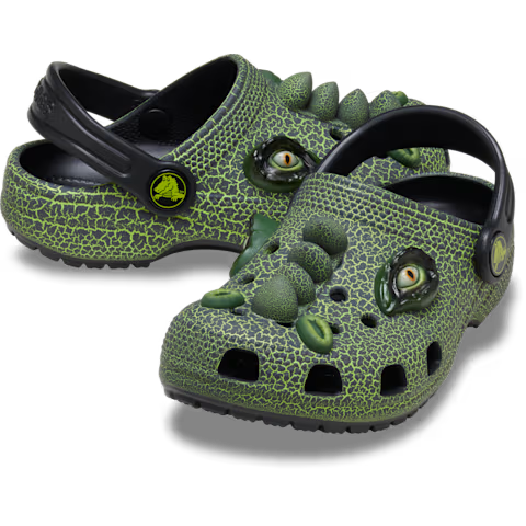 CROCS Classic Iam Scary Dino Clog Toddler Sandals