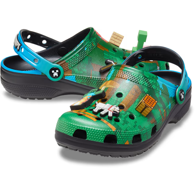 CROCS Minecraft Classic Clog Unisex Sandals