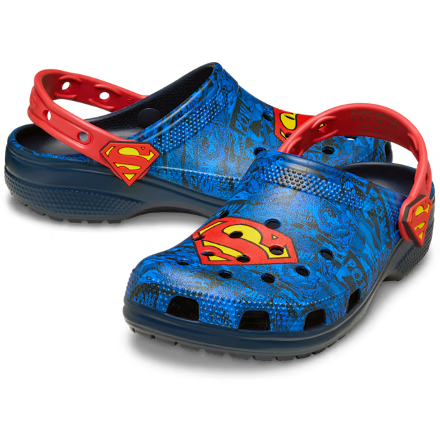 CROCS Superman Classic Clog Unisex Sandals