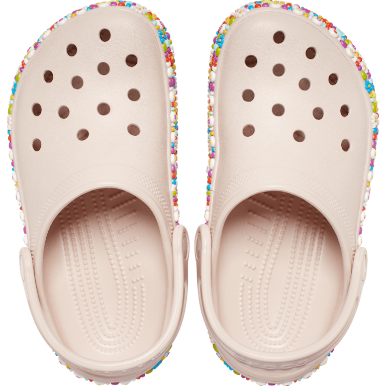 CROCS Classic Beaded Band Clog Kids Sandales