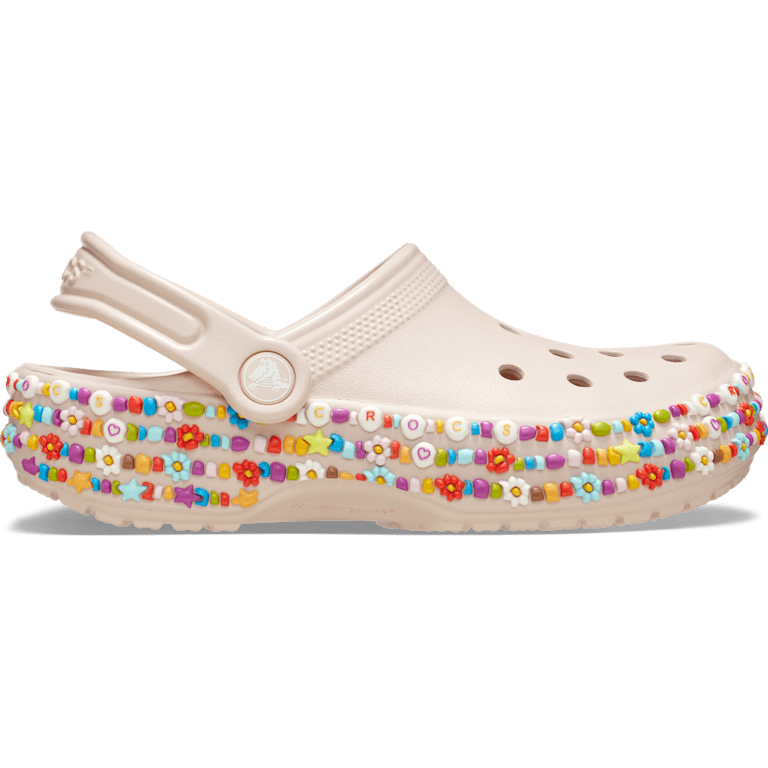 CROCS Classic Beaded Band Clog Kids Sandales