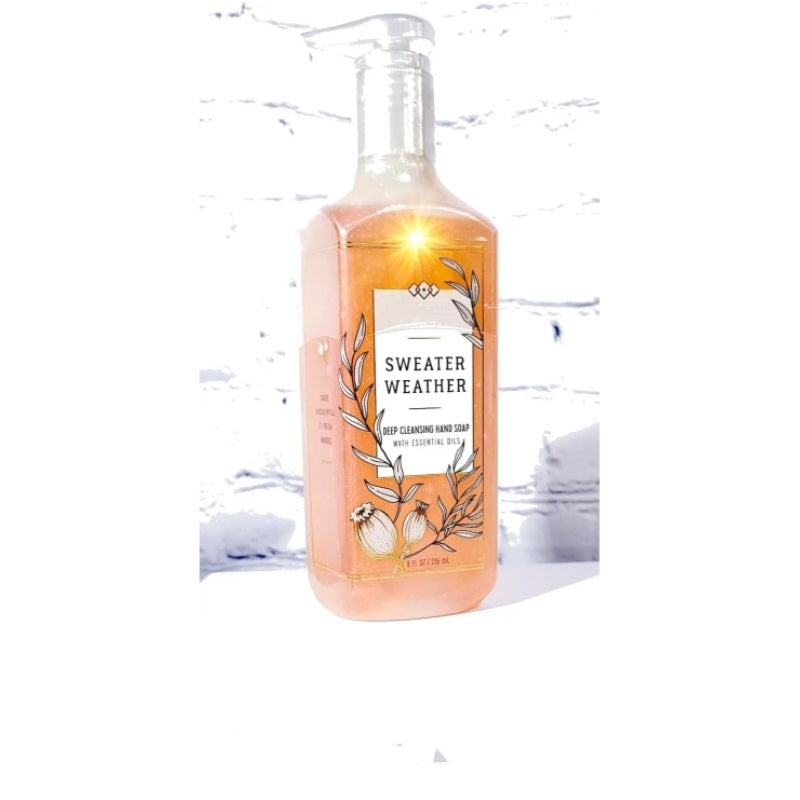 Sweater Weather Hand Soap & Foaming Hand Sanitizer Set of 2