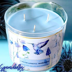 fresh spring morning 3 Wick Candle 14.5 oz