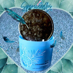 Iced coconut milk 3 Wick Candle