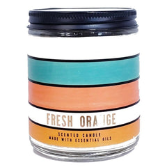 Fresh Orange Medium Candle & Orange Sunrise Hand Soap Set of 2