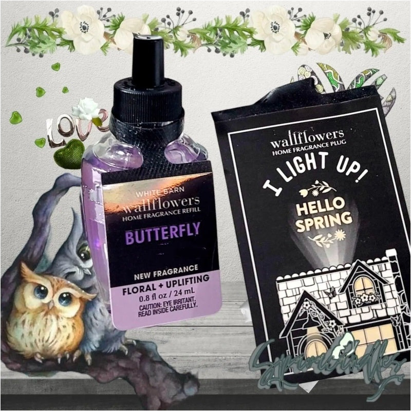 bthtath Body Work HELLO SPRING COTTAGE Wallflower Plug Fragrance Diffuser Projector